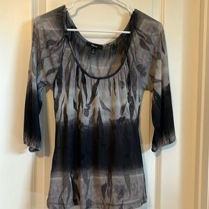 Express sheer dress shirt